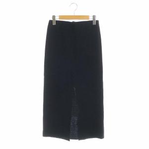 スリットワッフルスカート 1 ネイビー