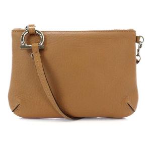 ポーチ ガンチーニ レザー ブラウン JS-22A922