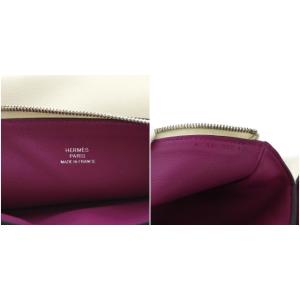 HERMES アトゥーGM Atout Pouch ポーチ ヴォーエバー グリアスファルト ブルーインディゴ