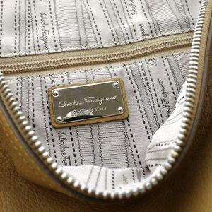 Salvatore Ferragamo トートバッグ レザーバッグ  ブラウン