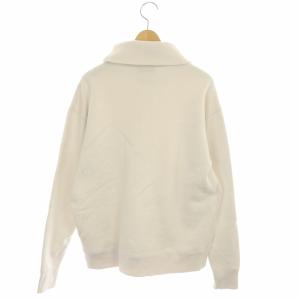 ATON ハイネック スウェット プルオーバー パステルピンク