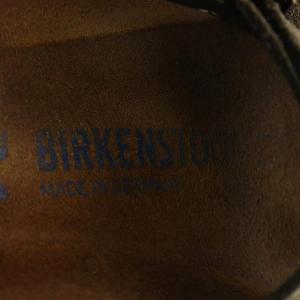 BIRKENSTOCK 1009531 ZURICH ソフトフットベッド サンダル シューズ スウェード 24.5 カーキ ブラウン 