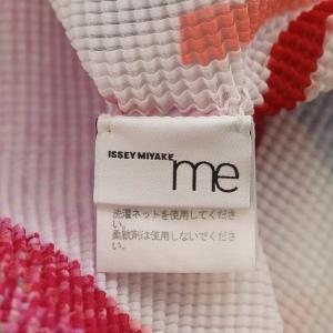 me ISSEY MIYAKE 21AW スクエア総柄半袖ブラウス マルチカラー
