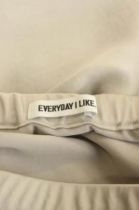EVERYDAY I LIKE 21SS Vintage Satin スカート マーメイド グレー