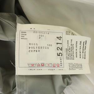 sacai 20AW プリーツレイヤードパンツ ガウチョパンツ 切替 ベルト付 2