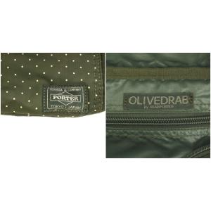 HEAD PORTER 吉田カバン OLIVEDRAB ナイロンウエストバッグ グリーン