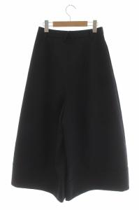 ENFOLD 22SS FINE WOOL TROUSER ギャバ ワイドキュロット ワイドパンツ 38