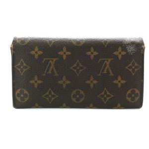 LOUIS VUITTON ポルトフォイユ サラ モノグラムウォレット ブラウン
