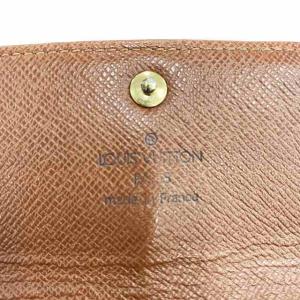 LOUIS VUITTON ポルトフォイユ サラ モノグラムウォレット ブラウン