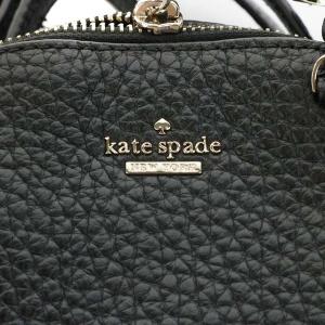 kate spade new york 19年製 ペブルレザーリュックサック ブラック