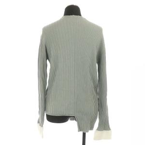ADORE 21SS アクセントラインニット セットアップ セーター タイトスカート 38 グレー