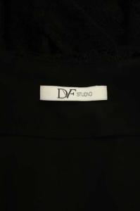 DIANE von FURSTENBERG DVF STUDIO 花柄レースラップワンピース 2 ブラック