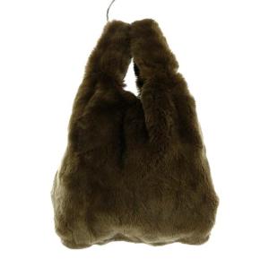 TOMORROWLAND レッキスファーバッグ ブラウン