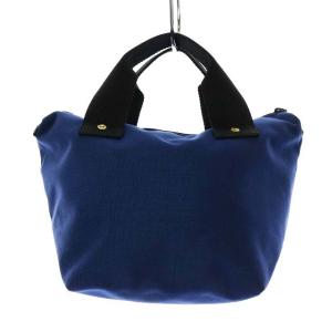 コーデュラナイロン舟型ハンドバッグ ネイビー