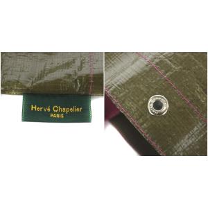 Hervé Chapelier マルシェバッグ M カーキ