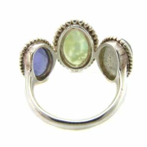 agete SVリング ストーン 11号 シルバー