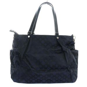 russet ナイロンハンドバッグ ネイビー