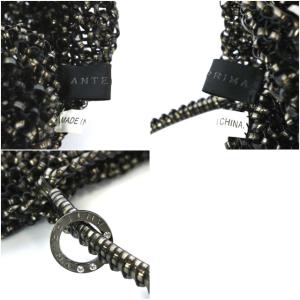 ANTEPRIMA ワイヤーバッグ ハンドバッグ スクエア ミディアム ブラック