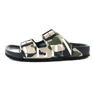 BIRKENSTOCK × Valentino Garavani Arizona サンダル 迷彩柄 25.0cm