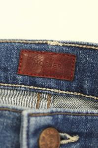 MOTHER THE INSIDER CROP STEP FRAY デニムパンツ ストレッチ 26 インディゴ