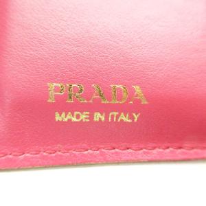 PRADA 二つ折り財布 ベージュ