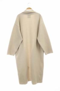 Spick&Span 21SS ガウンニットコート ベージュ