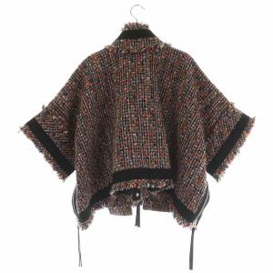 sacai 21AW Tweed Blouson ジャケット  2 マルチカラー