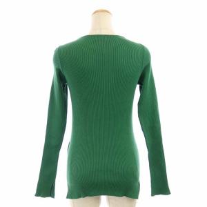 AURALEE ロンハーマン別注 ボートネックリブカットソー 0 グリーン