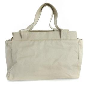 CHANEL トートバッグ ココマーク キャンバス ベージュ