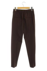 EVERYDAY I LIKE 20AW スリットテーパードパンツ 34 レッド