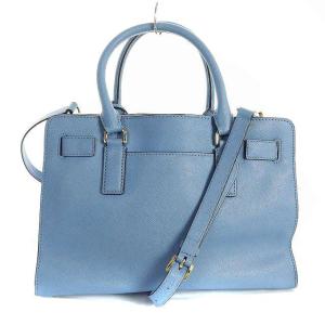 MICHAEL KORS Dillon 2WAY トートショルダーバッグ レザー 水色