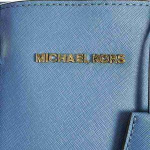 MICHAEL KORS Dillon 2WAY トートショルダーバッグ レザー 水色