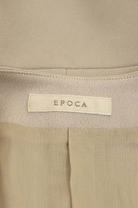 EPOCA セットアップ プリーツ切替ワンピース ノーカラージャケット 40 ピンク