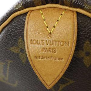 LOUIS VUITTON M41528 モノグラム スピーディ25 ミニボストンバッグ ブラウン