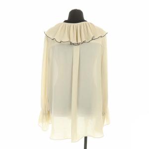 Grace Class 20AW プリーツバイカラーブラウス×プリーツレイヤード セットアップ 上下 36 ベージュ