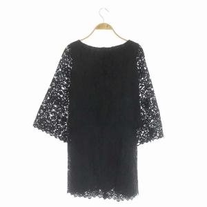 DOLCE&GABBANA 総レースワンピース ブラック