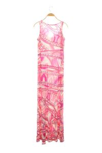 Emilio Pucci 総柄ノースリーブワンピース I38 ピンク