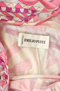 Emilio Pucci 総柄ノースリーブワンピース I38 ピンク