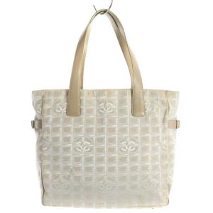 CHANEL ニュートラベルライン ココマークハンドバッグ ベージュ