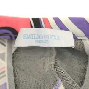 Emilio Pucci プッチ柄ストレッチタイトスカート ミニ I40 マルチカラー