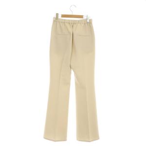EVERYDAY I LIKE 21AW イージーフレアパンツ ストレッチ 34 ベージュ