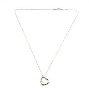 TIFFANY&Co. エルサ ペレッティ オープンハートネックレス シルバー