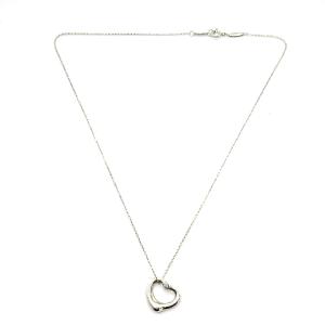 TIFFANY&Co. エルサ ペレッティ オープンハートネックレス シルバー