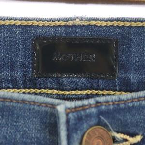 MOTHER THE DITCHER ANKLE ストレッチデニムパンツ 25 ブルー