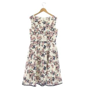 TOCCA GERBERA 花柄ドレスワンピース ピンク