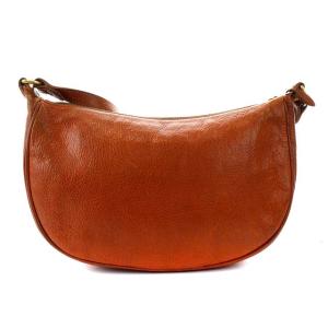 IL BISONTE レザーショルダーバッグ ブラウン