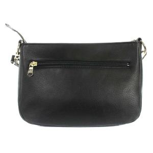 russet ショルダーバッグ レザー モノグラム ブラック