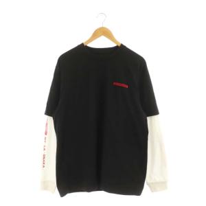 Supreme 21SS paneled L/S top M ブラック