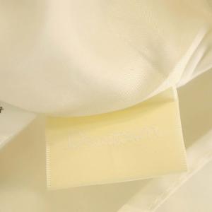Diagram GRACE CONTINENTAL 21SS アートプリント プリーツスカート ロング 38 ホワイト ブラック