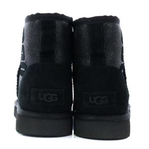 UGG australia CLASSIC MINI UGG SPARKLE ショートブーツ 24cm ブラック